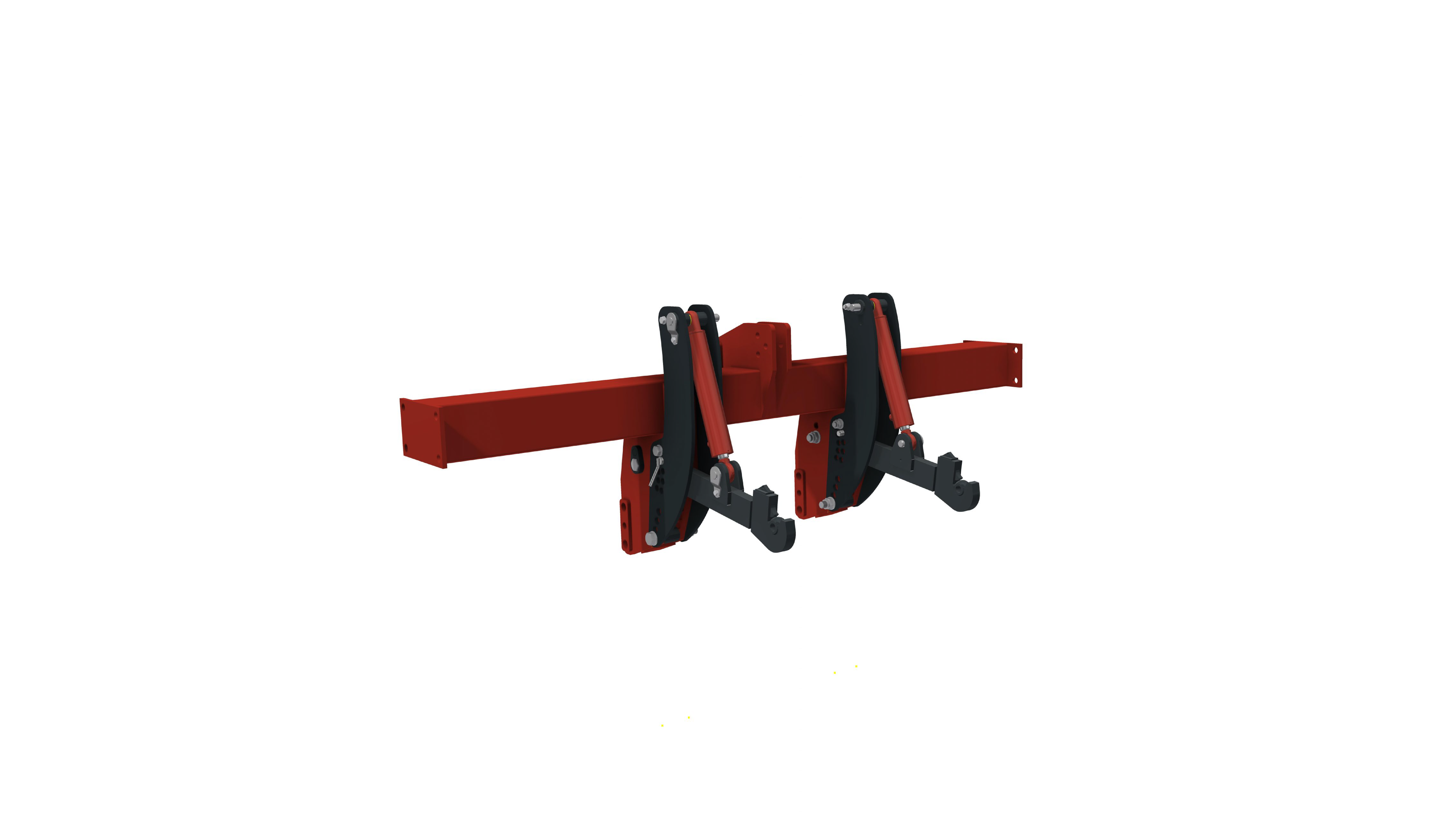 Hydraulic radial linkage