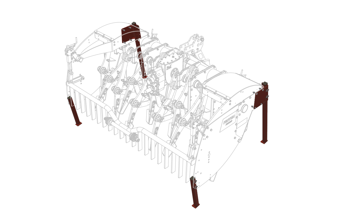 Support leg set