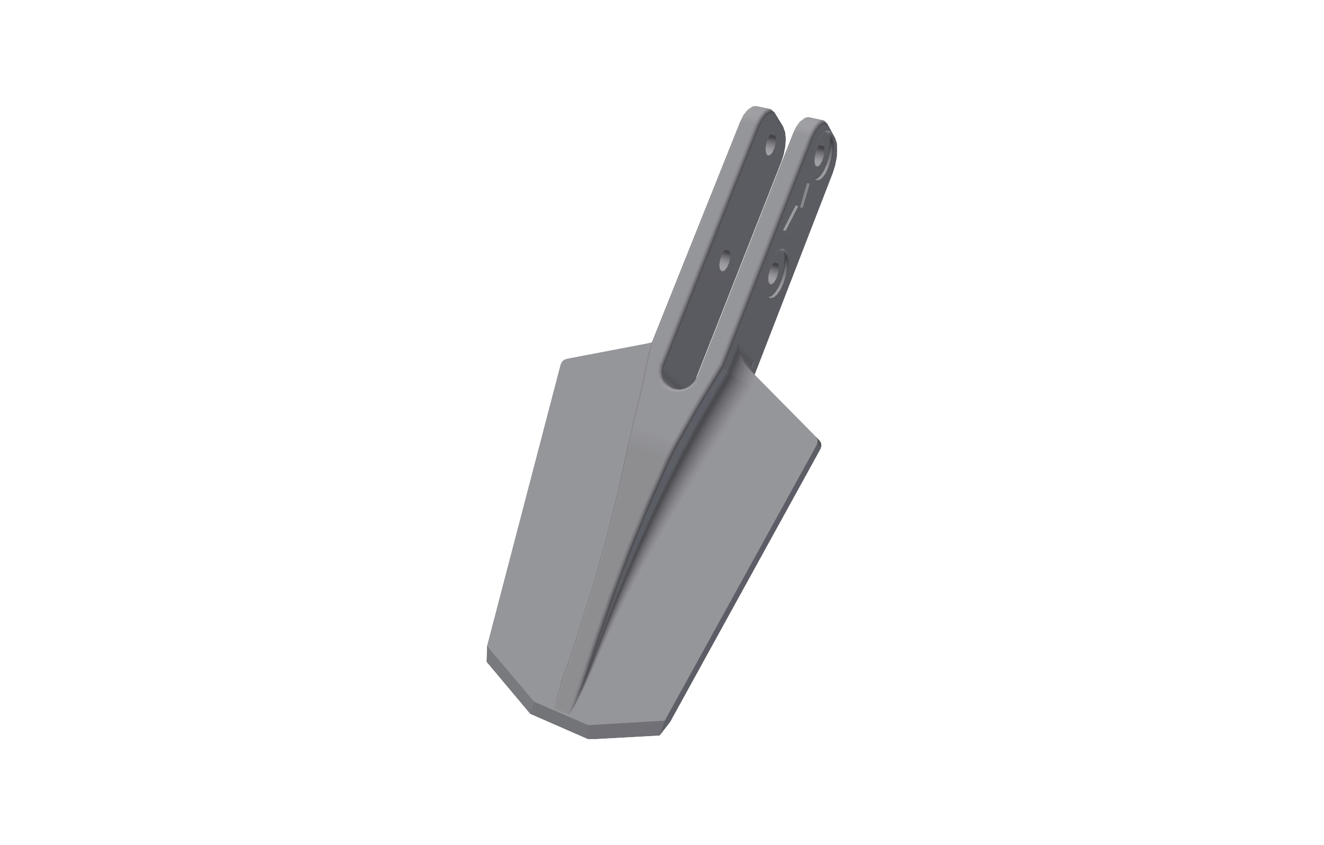 Hardened spade set